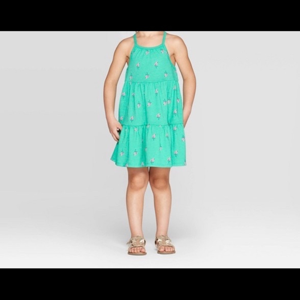 Cat & Jack Flamingo Printed  Dress